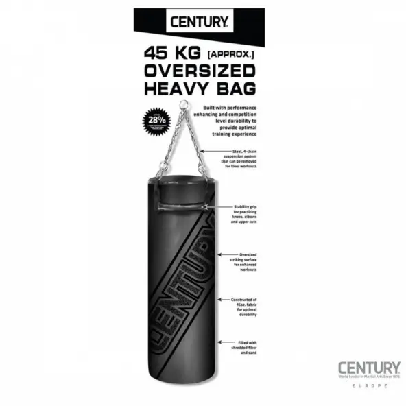 Saco de boxeo Century oversized