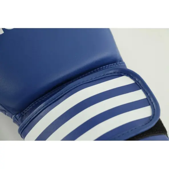 Guantes de karate contacto cuero Adidas Ultima Azul