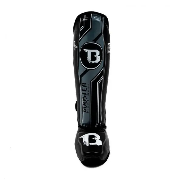 Espinilleras y protectores de pies BSG V9 Negro/Gris