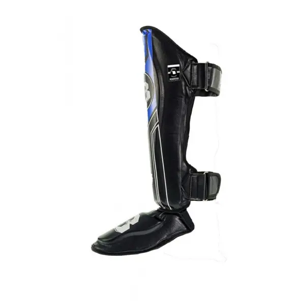 Espinilleras y protectores de pies BSG V9 Negro/Azul