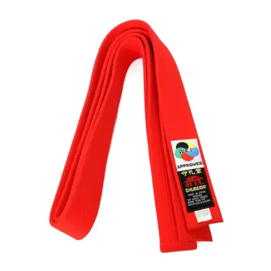 Cinturón de Karate Shureido competición Kata rojo