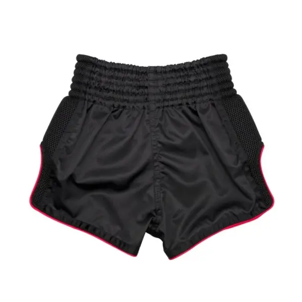 Short Boxeo Tailandés Fairtex Negro/Rojo 2104