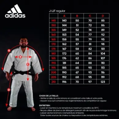 Kimono Judo Adidas Japon IJF - 7