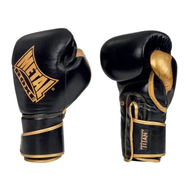 Guantes de Boxeo Titan Metal Boxe 100% cuero - 1