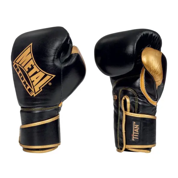 Guantes de Boxeo Titan Metal Boxe 100% cuero