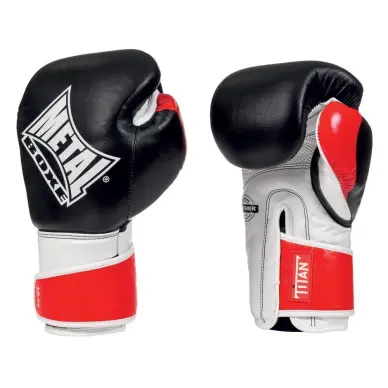 Guantes de Boxeo Titan Metal Boxe 100% cuero - 2