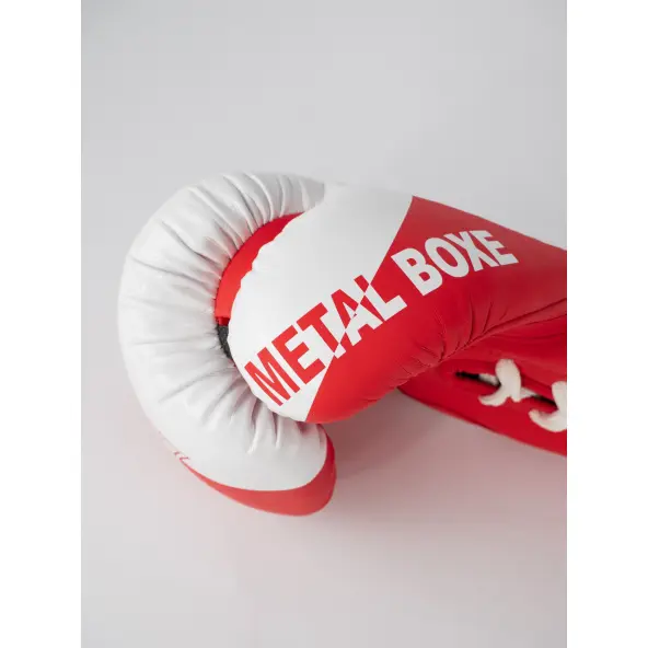 Guantes de Boxeo Pro Metal Boxe con Cordones