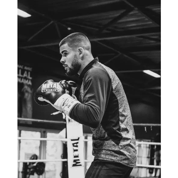 Guantes de Boxeo Sparring Metal Boxe 100% cuero