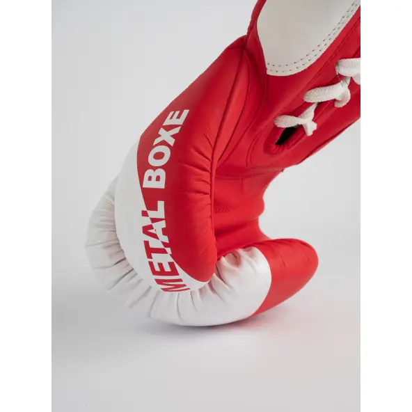 Guantes de Boxeo Pro Metal Boxe con Cordones