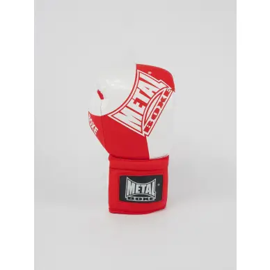 Guantes de Boxeo Pro Metal Boxe con Cordones - 14