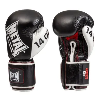 Guantes de Boxeo Sparring Metal Boxe 100% cuero - 12