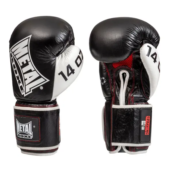 Guantes de Boxeo Sparring Metal Boxe 100% cuero