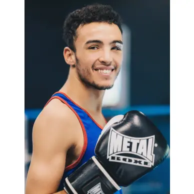 Guantes de Boxeo Sparring Metal Boxe 100% cuero - 16