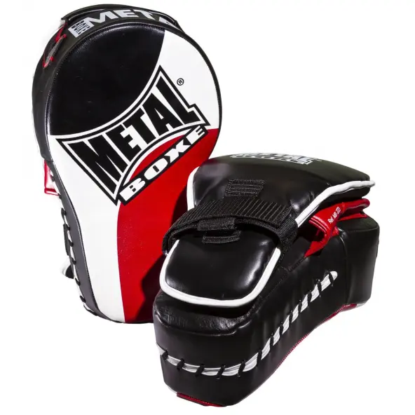 Manoplas de Boxeo Curvadas protección anverso/reverso talla L