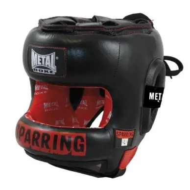 Casco de Boxeo con Barra para Sparring