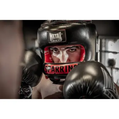 Casco de Boxeo con Barra para Sparring - 5