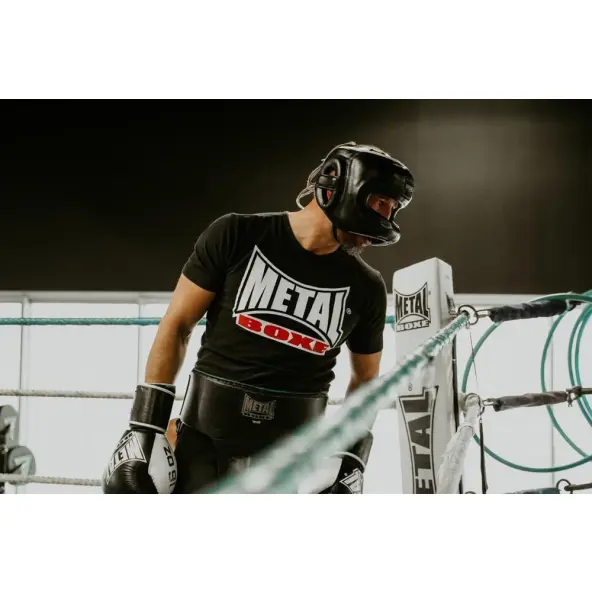 Casco de Boxeo con Barra para Sparring