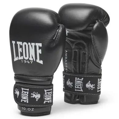 Guantes de boxeo Leone Ambassador 100% cuero - 2