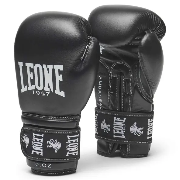 Guantes de boxeo Leone Ambassador 100% cuero