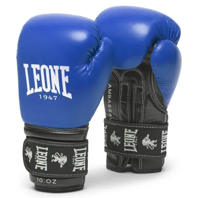 Guantes de boxeo Leone Ambassador 100% cuero - 8