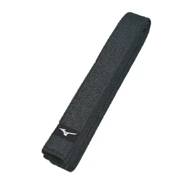 Cinturón de Judo negro Mizuno Obi IJF