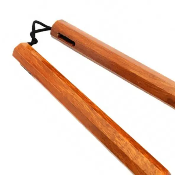 Nunchaku de Cuerda de Madera Octogonal