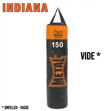 Saco de Boxeo de Ocio Metal Boxe Indiana entregado vacío - 4