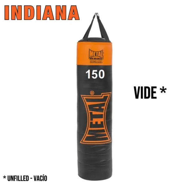 Saco de Boxeo de Ocio Metal Boxe Indiana entregado vacío