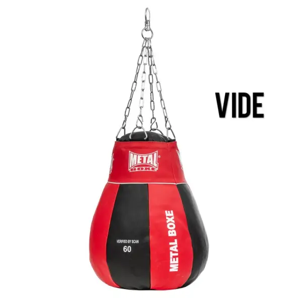 Saco de boxeo Uppercut Metal Boxe entregado vacío