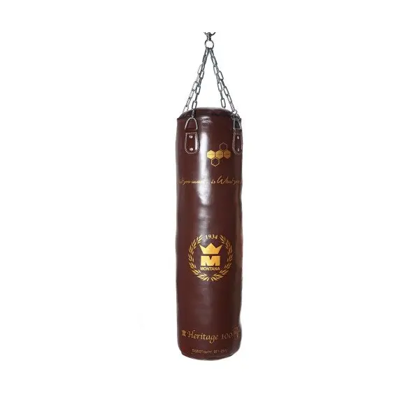 Saco de boxeo Montana Heritage 120 cm 100% cuero