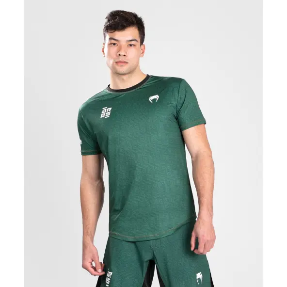 Camiseta Dry Tech Venum X Ares 2.0 Caqui