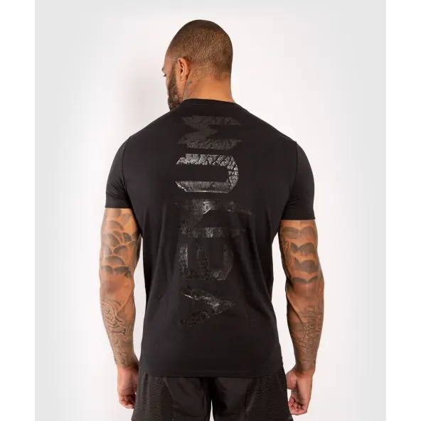 Camiseta Venum Original Giant Negro/Negro