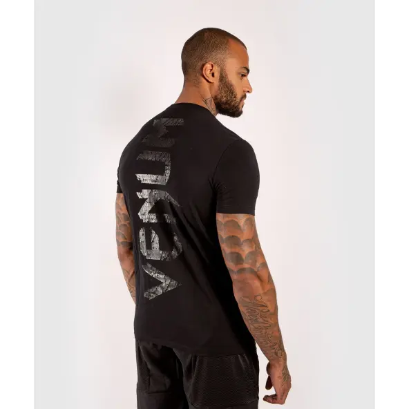 Camiseta Venum Original Giant Negro/Negro