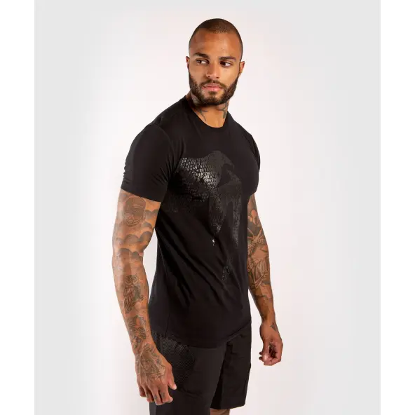 Camiseta Venum Original Giant Negro/Negro