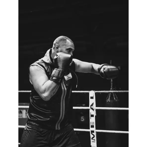Guantes de Boxeo Black Light Metal Boxe