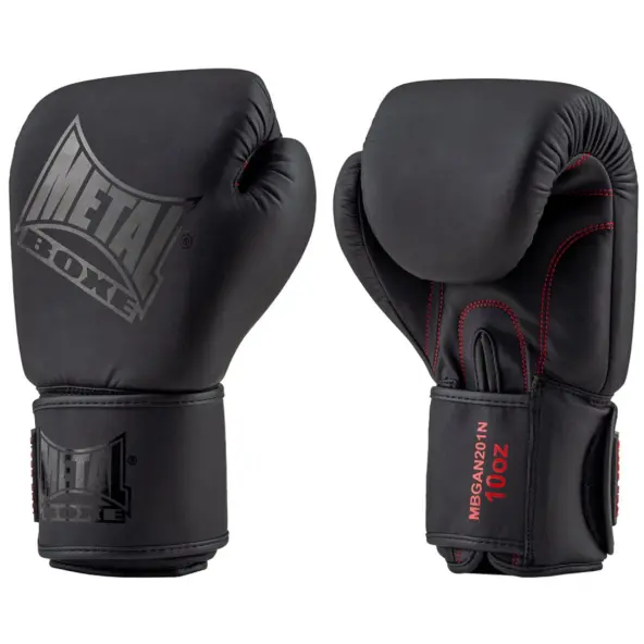 Guantes de Boxeo Black Thai Metal Boxe
