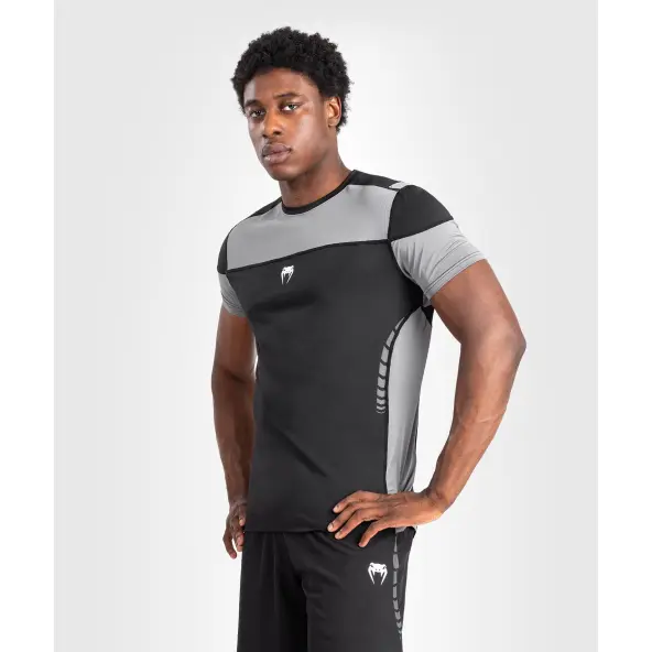 Camiseta Dry Tech Venum Tempest Negro/Gris