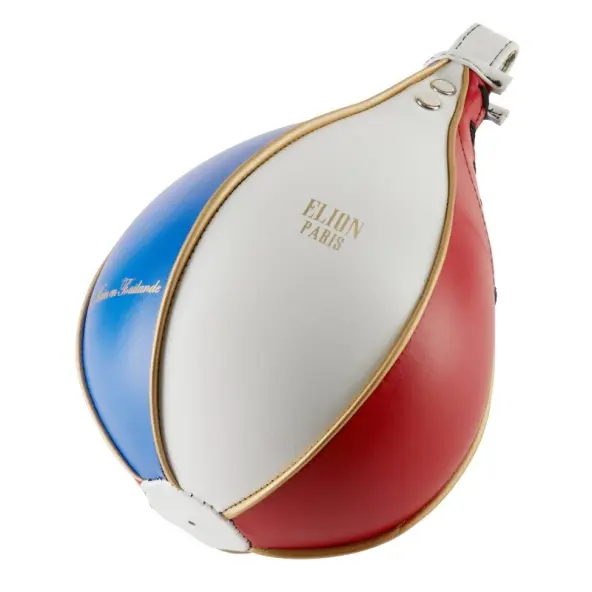 Pera de velocidad de cuero Elion Collection Paris Tricolor