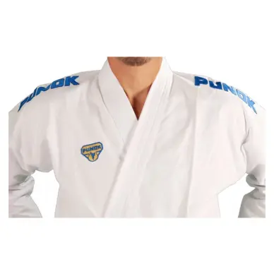 Kimono Karate Punok Gold corte kata WKF con logo bordado - 13