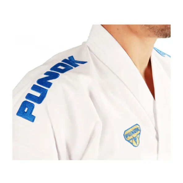 Kimono Karate Punok Gold corte kata WKF con logo bordado