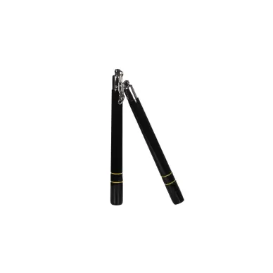 Nunchaku con Cadena de Madera Negro/Verde - 2