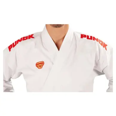 Kimono Karate Punok Gold corte kata WKF con logo bordado - 17