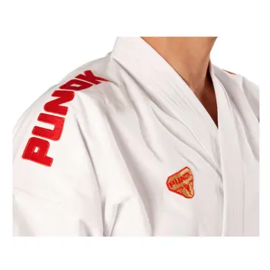 Kimono Karate Punok Gold corte kata WKF con logo bordado - 18