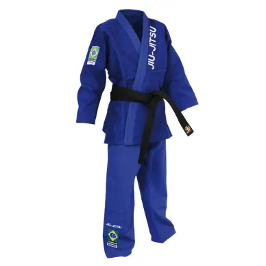 Kimono Jiu Jitsu Brasileño Azul - 4
