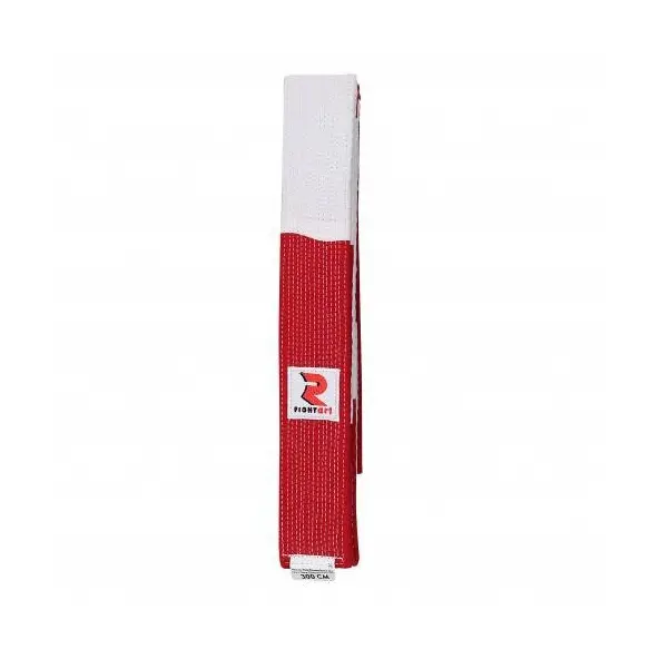 Cinturón de Judo Rojo y Blanco 6º Dan FightArt