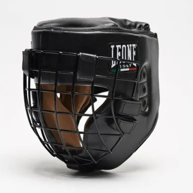 Casco de Boxeo con rejilla Leone Fighter