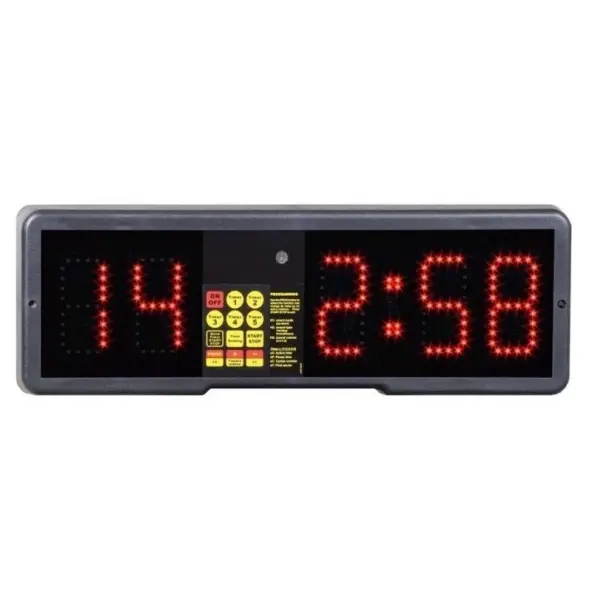 Pantalla LED mural - Dígitos de 9 cm - Temporizador / Timer multifunción