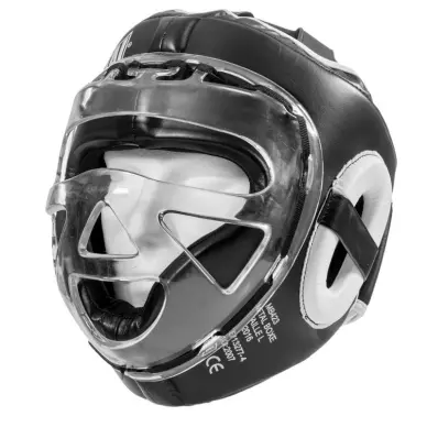 Casco Metal Boxe con visera