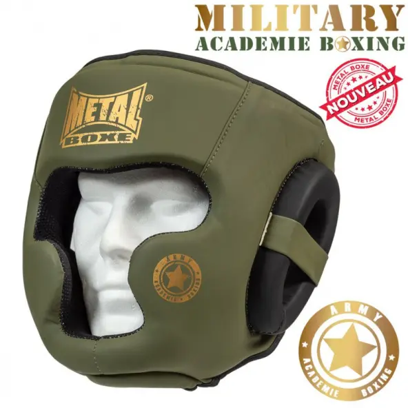 Casco de Boxeo Metal Boxe Military