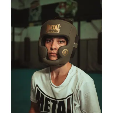 Casco de Boxeo Metal Boxe Military - 5